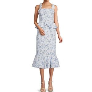 Antonio Melani X Born on Fifth Pippa Fit and Flare Peplum Dress